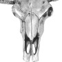 Cráneo de toro decorativo de pared aluminio plateado de , Figuras, esculturas y estatuas - Ref: Foro24-243483, Precio: 107,77...