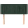 Kopfteil aus dunkelgrünem Samt, 103 x 16 x 78/88 cm von , Kopf- und Fußteile - Ref: Foro24-3119051, Preis: 55,73 €, Rabatt: %