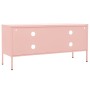 Mueble para TV de acero rosa 105x35x50 cm de , Muebles TV - Ref: Foro24-336229, Precio: 130,89 €, Descuento: %