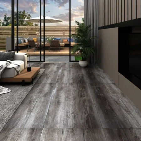 Lamas para suelo autoadhesivas PVC madera a rayas 5,21 m² 2 mm by , Floors and carpets - Ref: Foro24-330191, Price: 64,25 €, ...
