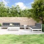 Juego de muebles de jardín 6 piezas madera maciza pino blanco de , Conjuntos de jardín - Ref: Foro24-3186614, Precio: 547,86 ...