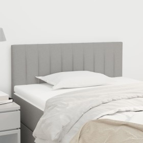 Cabecero de tela gris claro 80x5x78/88 cm de , Cabeceros y pies de cama - Ref: Foro24-346200, Precio: 31,76 €, Descuento: %