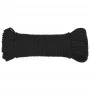 Cuerda de barco polipropileno negro intenso 3 mm 25 m de , Sogas y cuerdas metálicas - Ref: Foro24-152481, Precio: 9,74 €, De...