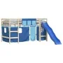 Blaue Polyestervorhänge für Hochbetten von , Zubehör für Betten und Lattenroste - Ref: Foro24-835914, Preis: 26,27 €, Rabatt: %