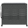 Cesto para ropa sucia con ruedas ratán gris 66x35x60 cm de , Cestas para ropa - Ref: Foro24-372046, Precio: 80,43 €, Descuent...