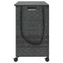 Cesto para ropa sucia con ruedas ratán gris 66x35x60 cm de , Cestas para ropa - Ref: Foro24-372046, Precio: 74,92 €, Descuent...