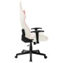 Silla de gaming de cuero sintético blanco y rosa en Sillas gaming | Comprar online en Foru.es