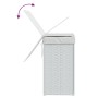 Cesto de ropa sucia con tapa ratán sintético blanco 46x33x60 cm de , Cestas para ropa - Ref: Foro24-372033, Precio: 58,87 €, ...