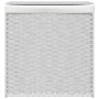 Cesto ropa sucia 2 secciones ratán sintético blanco 53x35x57 cm de , Cestas para ropa - Ref: Foro24-372038, Precio: 60,78 €, ...
