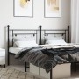 Cabecero de metal negro 180 cm de , Cabeceros y pies de cama - Ref: Foro24-374375, Precio: 44,64 €, Descuento: %