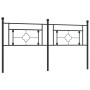 Cabecero de metal negro 180 cm de , Cabeceros y pies de cama - Ref: Foro24-374375, Precio: 44,64 €, Descuento: %