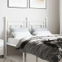 Cabecero de metal blanco 120 cm de , Cabeceros y pies de cama - Ref: Foro24-374419, Precio: 41,88 €, Descuento: %