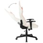 Silla de gaming de cuero sintético blanco y rosa en Sillas gaming | Comprar online en Foru.es