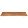 Tablero de escritorio rectangular madera acacia 100x60x2,5 cm de , Accesorios y productos para escritorios - Ref: Foro24-3701...