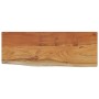Estante pared rectangular madera acacia borde vivo 50x20x2,5 cm de , Estantes y estanterías - Ref: Foro24-370223, Precio: 22,...
