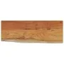 Estante pared rectangular madera acacia borde vivo 50x20x2,5 cm de , Estantes y estanterías - Ref: Foro24-370223, Precio: 25,...