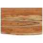 Estante pared rectangular madera acacia borde vivo 50x30x2,5 cm de , Estantes y estanterías - Ref: Foro24-370235, Precio: 32,...