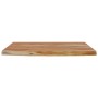 Estante pared rectangular madera acacia borde vivo 50x30x2,5 cm de , Estantes y estanterías - Ref: Foro24-370235, Precio: 32,...