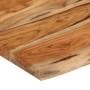 Estante pared rectangular madera acacia borde vivo 50x30x2,5 cm de , Estantes y estanterías - Ref: Foro24-370235, Precio: 32,...