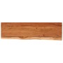 Estante pared rectangular madera acacia borde vivo 100x30x2,5cm de , Estantes y estanterías - Ref: Foro24-370240, Precio: 49,...