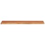 Estante pared rectangular madera acacia borde vivo 100x30x2,5cm de , Estantes y estanterías - Ref: Foro24-370240, Precio: 49,...