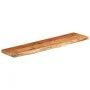 Tablero rectangular madera de acacia borde vivo 160x40x2,5 cm de , Tableros para mesas - Ref: Foro24-370256, Precio: 124,70 €...