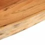 Tablero rectangular madera de acacia borde vivo 160x40x2,5 cm de , Tableros para mesas - Ref: Foro24-370256, Precio: 124,70 €...