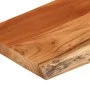 Tablero rectangular madera de acacia borde vivo 160x40x2,5 cm de , Tableros para mesas - Ref: Foro24-370256, Precio: 124,70 €...
