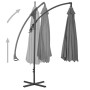 Sombrilla voladiza con palo de acero 250x250 cm antracita de vidaXL, Sombrillas - Ref: Foro24-44879, Precio: 153,90 €, Descue...