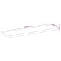 Tablero rectangular madera de acacia borde vivo 120x40x2,5 cm de , Tableros para mesas - Ref: Foro24-370254, Precio: 84,39 €,...