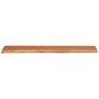 Estante pared rectangular madera acacia borde vivo 110x30x3,8cm de , Estantes y estanterías - Ref: Foro24-370289, Precio: 66,...