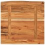 Estante pared cuadrado madera de acacia borde vivo 40x40x3,8 cm de , Estantes y estanterías - Ref: Foro24-370294, Precio: 37,...