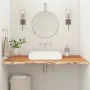 Encimera de baño rectangular madera maciza acacia 140x60x3,8 cm de , Encimeras - Ref: Foro24-370313, Precio: 135,69 €, Descue...