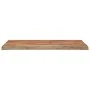 Rechteckige Badezimmerarbeitsplatte aus massivem Akazienholz 140x60x3,8 cm von , Arbeitsplatten - Ref: Foro24-370313, Preis: ...