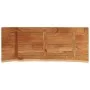 Rechteckige Badezimmerarbeitsplatte aus massivem Akazienholz 140x60x3,8 cm von , Arbeitsplatten - Ref: Foro24-370313, Preis: ...