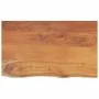 Rechteckige Badezimmerarbeitsplatte aus massivem Akazienholz 110x60x3,8 cm von , Arbeitsplatten - Ref: Foro24-370311, Preis: ...