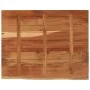 Tablero rectangular madera de acacia borde vivo 100x80x2,5 cm de , Accesorios y productos para escritorios - Ref: Foro24-3702...