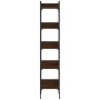 Librería de 5 estantes madera roble marrón 35x30x174 cm de , Librerías y estanterías - Ref: Foro24-838857, Precio: 53,55 €, D...
