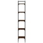 Librería de 5 estantes madera roble marrón 35x30x174 cm de , Librerías y estanterías - Ref: Foro24-838857, Precio: 53,55 €, D...