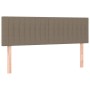 Cabeceros 2 unidades tela gris taupe 72x5x78/88 cm de , Cabeceros y pies de cama - Ref: Foro24-346246, Precio: 61,13 €, Descu...