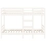 Litera de madera maciza de pino 80x200 cm de , Camas y somieres - Ref: Foro24-3139835, Precio: 304,53 €, Descuento: %