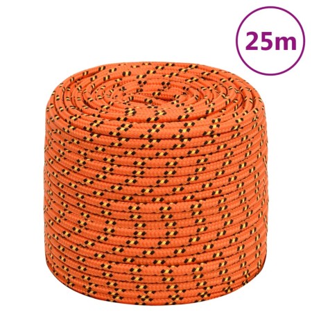 Cuerda de barco polipropileno naranja 10 mm 25 m de , Sogas y cuerdas metálicas - Ref: Foro24-152665, Precio: 14,93 €, Descue...