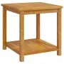Mesa auxiliar de madera maciza de acacia 45x45x45 cm de vidaXL, Mesas de centro - Ref: Foro24-44128, Precio: 57,12 €, Descuen...