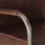 Sillón de cuero auténtico marrón de , Sillones - Ref: Foro24-359632, Precio: 260,08 €, Descuento: %