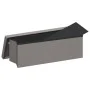 Light Gray Faux Linen Folding Storage Bench by , Benches for halls and storage - Ref: Foro24-374905, Price: 64,15 €, Discount: %