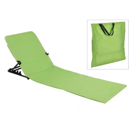 HI Esterilla silla plegable de playa PVC verde de HI, Tumbonas - Ref: Foro24-423982, Precio: 30,77 €, Descuento: %