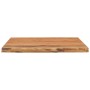Estante pared cuadrado madera de acacia borde vivo 40x40x2,5 cm de , Estantes y estanterías - Ref: Foro24-370246, Precio: 31,...