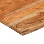 Estante pared cuadrado madera de acacia borde vivo 40x40x2,5 cm de , Estantes y estanterías - Ref: Foro24-370246, Precio: 31,...
