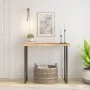 Tablero rectangular madera de acacia borde vivo 100x40x2,5 cm de , Tableros para mesas - Ref: Foro24-370252, Precio: 83,85 €,...
