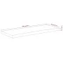 Rectangular acacia wood board live edge 100x40x2.5 cm by , Table tops - Ref: Foro24-370252, Price: 83,85 €, Discount: %